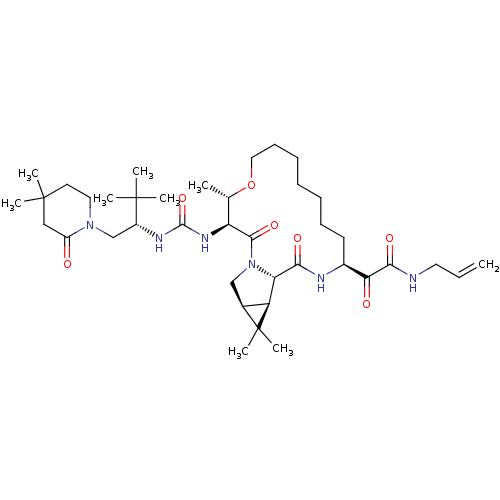 Chemical structure of BindingDB Monomer ID 27065