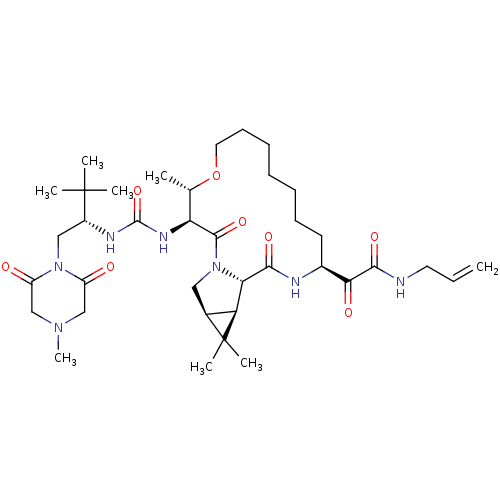 Chemical structure of BindingDB Monomer ID 27066
