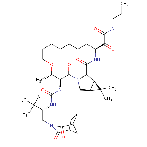 Chemical structure of BindingDB Monomer ID 27068