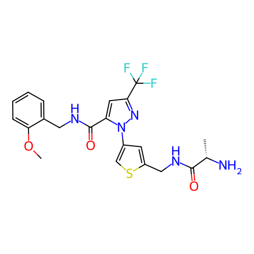 Chemical structure of BindingDB Monomer ID 27642