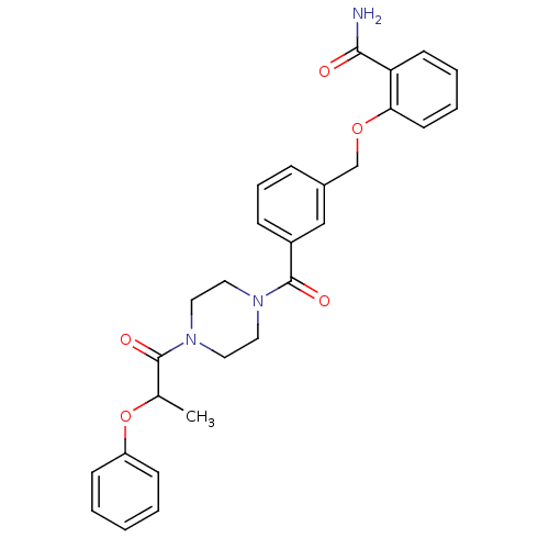 Chemical structure of BindingDB Monomer ID 27667