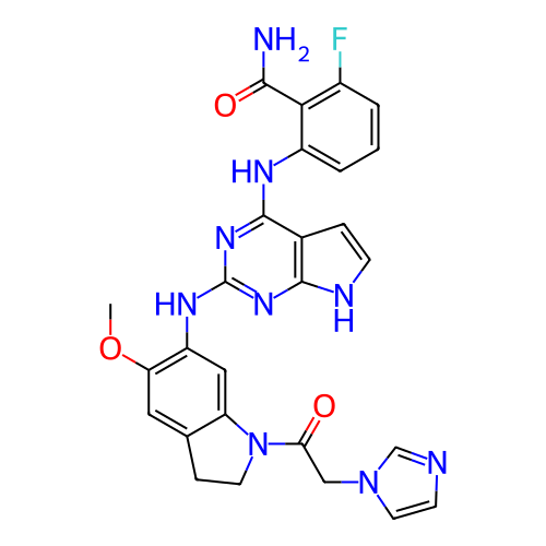 Chemical structure of BindingDB Monomer ID 27805