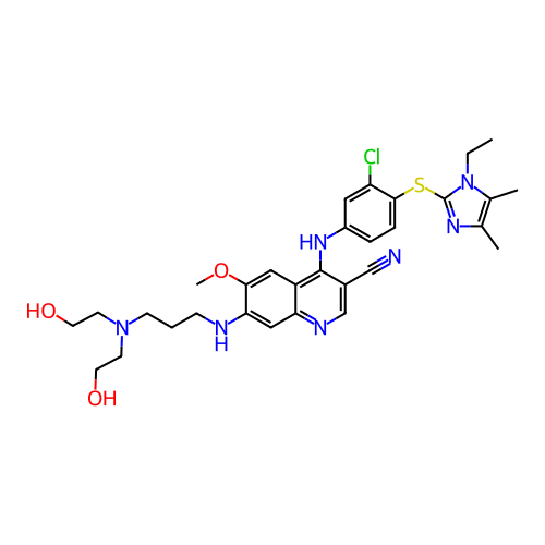 Chemical structure of BindingDB Monomer ID 28096