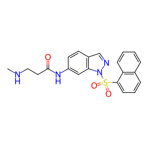 Chemical structure of BindingDB Monomer ID 28575