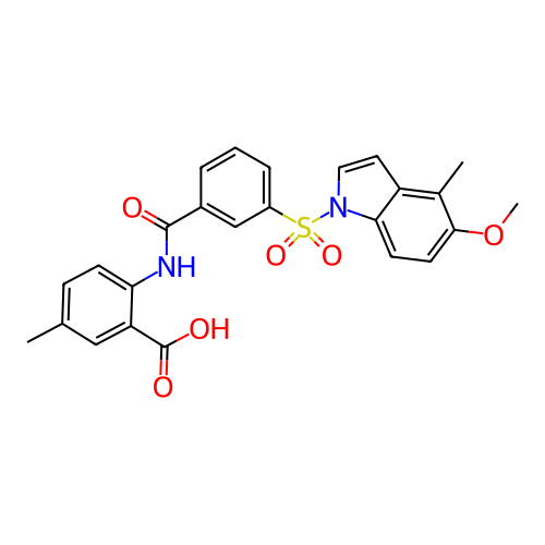 Chemical structure of BindingDB Monomer ID 28694