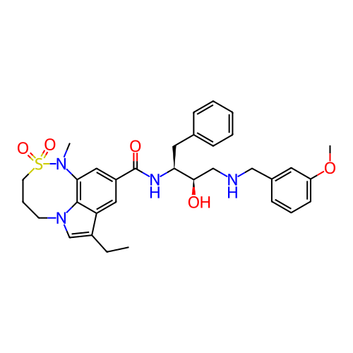 Chemical structure of BindingDB Monomer ID 29786