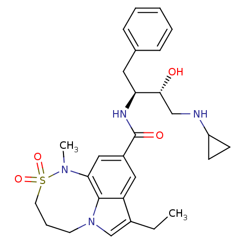 Chemical structure of BindingDB Monomer ID 29787