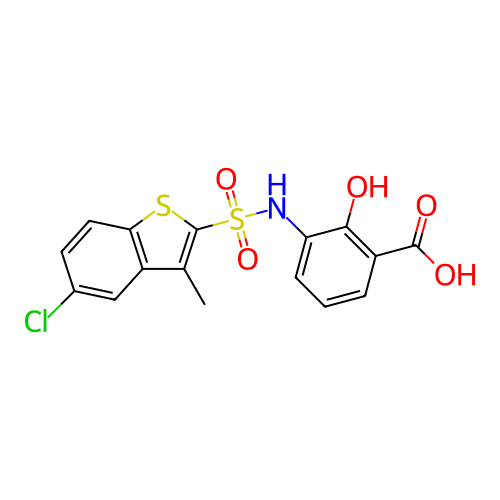 Chemical structure of BindingDB Monomer ID 201035