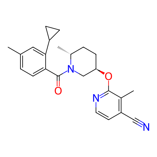 Chemical structure of BindingDB Monomer ID 205144