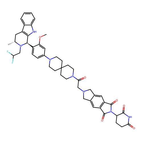 Chemical structure of BindingDB Monomer ID 206021