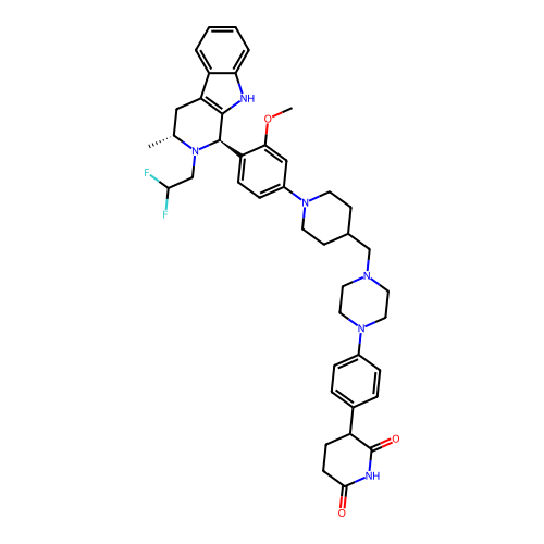 Chemical structure of BindingDB Monomer ID 206042