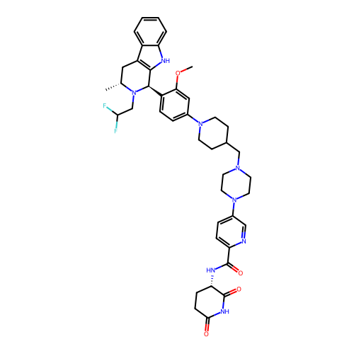 Chemical structure of BindingDB Monomer ID 206056