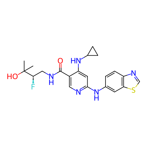 Chemical structure of BindingDB Monomer ID 207906