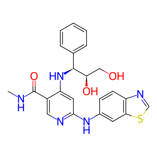 Chemical structure of BindingDB Monomer ID 209595