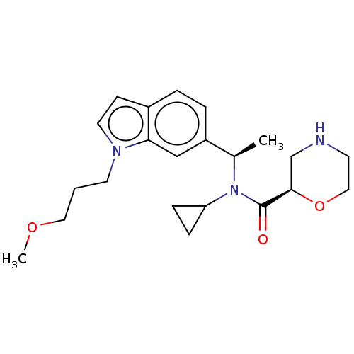 Chemical structure of BindingDB Monomer ID 212501