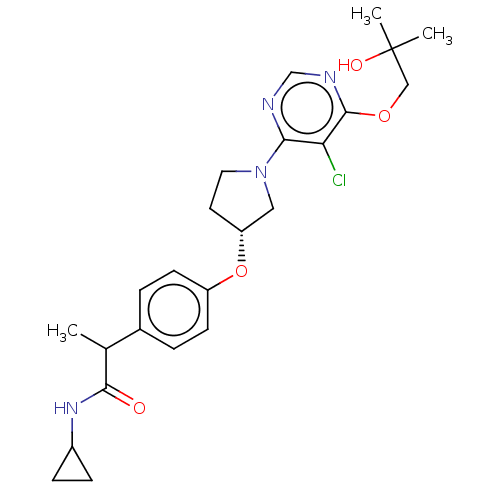 Chemical structure of BindingDB Monomer ID 212610
