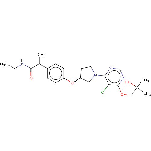 Chemical structure of BindingDB Monomer ID 212626