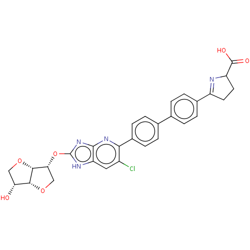 Chemical structure of BindingDB Monomer ID 213195