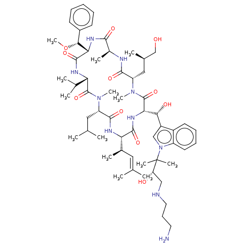 Chemical structure of BindingDB Monomer ID 213240