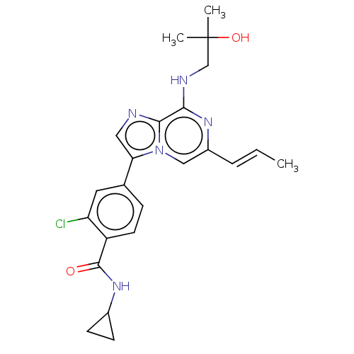 Chemical structure of BindingDB Monomer ID 213800