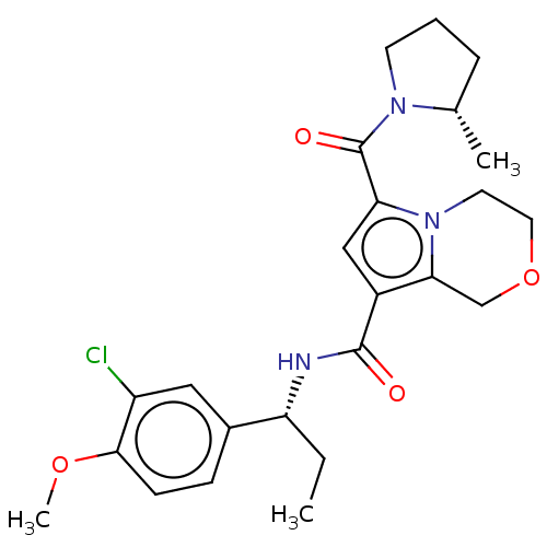 Chemical structure of BindingDB Monomer ID 218342
