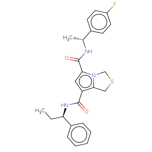 Chemical structure of BindingDB Monomer ID 218540