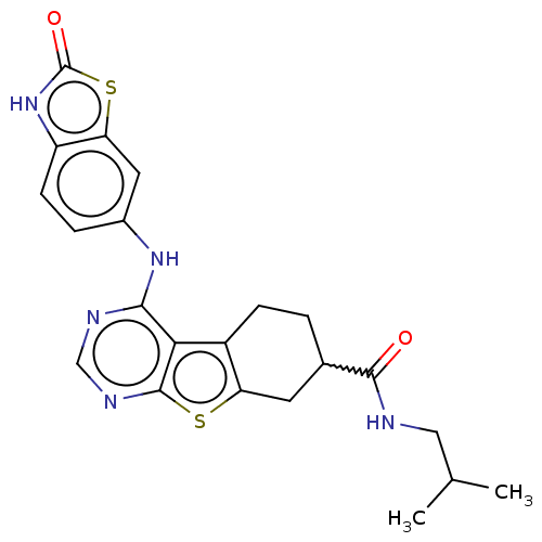 Chemical structure of BindingDB Monomer ID 218684