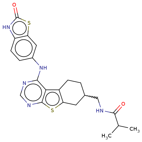 Chemical structure of BindingDB Monomer ID 218699