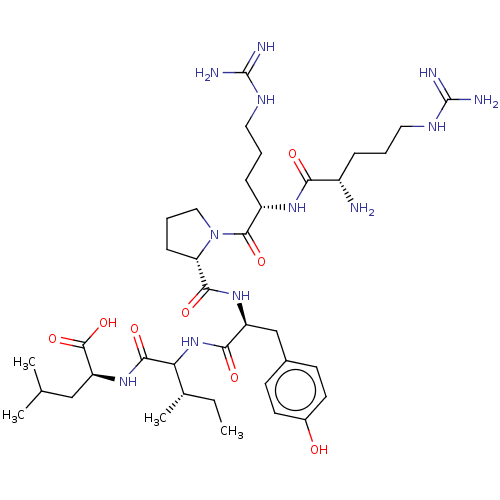 Chemical structure of BindingDB Monomer ID 218810