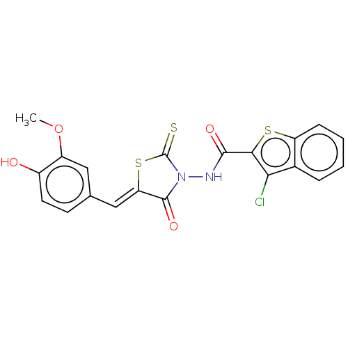 Chemical structure of BindingDB Monomer ID 222443