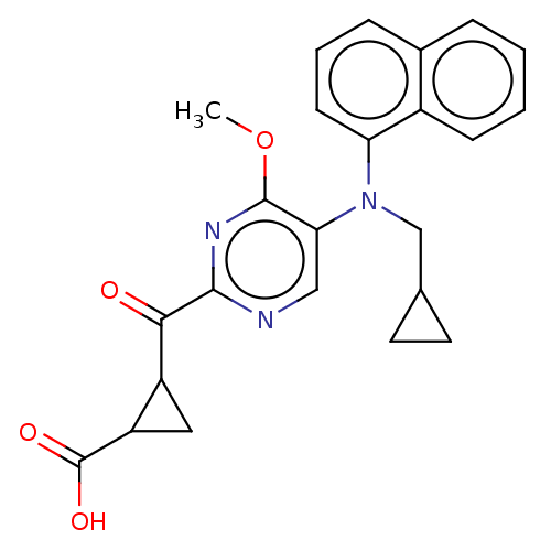 Chemical structure of BindingDB Monomer ID 223282