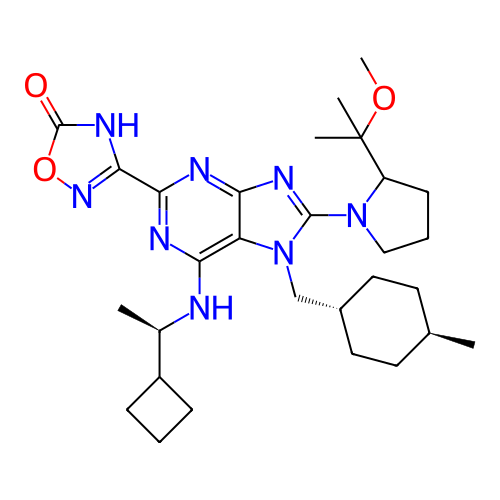 Chemical structure of BindingDB Monomer ID 223681
