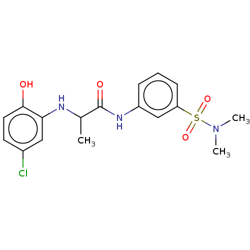 Chemical structure of BindingDB Monomer ID 225270