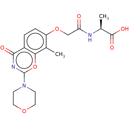 Chemical structure of BindingDB Monomer ID 225307