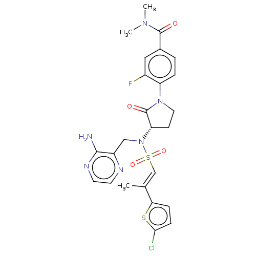 Chemical structure of BindingDB Monomer ID 226105