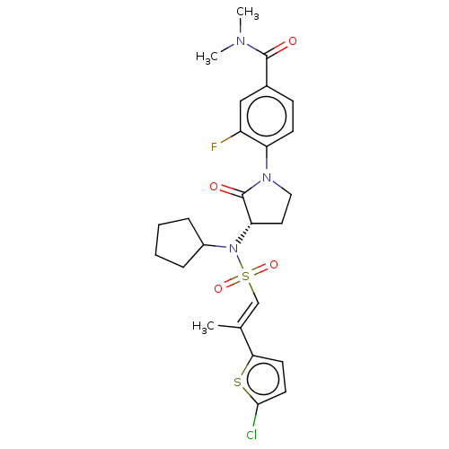 Chemical structure of BindingDB Monomer ID 226110