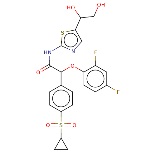 Chemical structure of BindingDB Monomer ID 229619