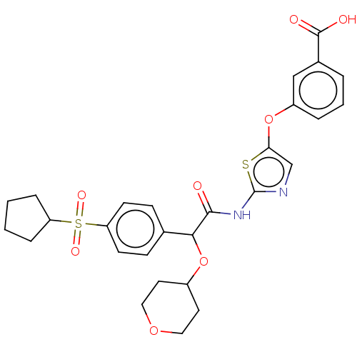 Chemical structure of BindingDB Monomer ID 229634