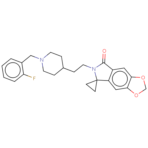 Chemical structure of BindingDB Monomer ID 231533
