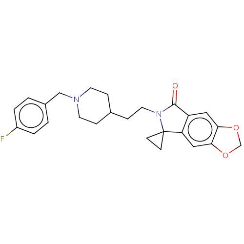Chemical structure of BindingDB Monomer ID 231535
