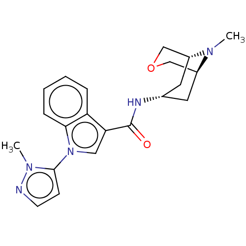 Chemical structure of BindingDB Monomer ID 233385