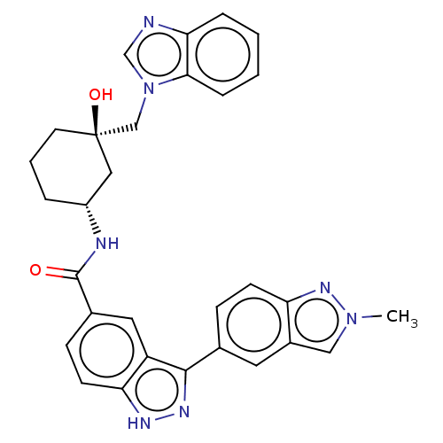Chemical structure of BindingDB Monomer ID 233454