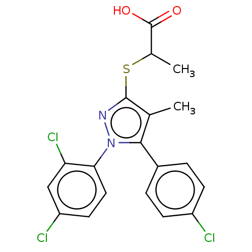 Chemical structure of BindingDB Monomer ID 234285