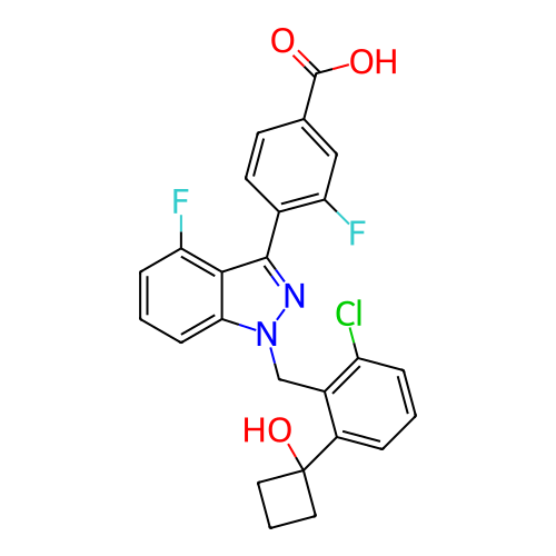 Chemical structure of BindingDB Monomer ID 235026