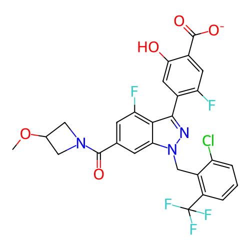 Chemical structure of BindingDB Monomer ID 235031