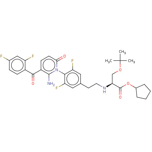 Chemical structure of BindingDB Monomer ID 236631
