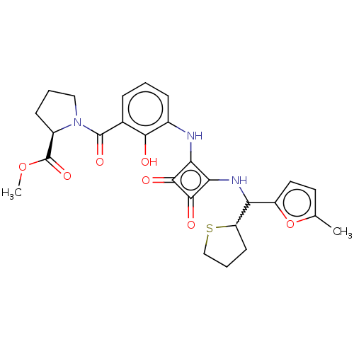 Chemical structure of BindingDB Monomer ID 236789