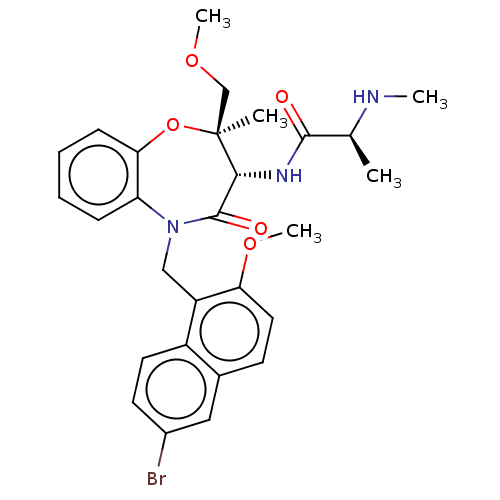 Chemical structure of BindingDB Monomer ID 237566