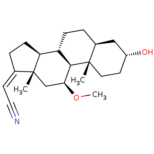 Chemical structure of BindingDB Monomer ID 238245