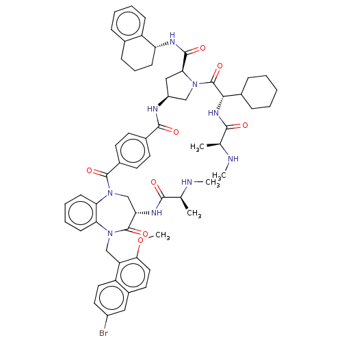 Chemical structure of BindingDB Monomer ID 240880